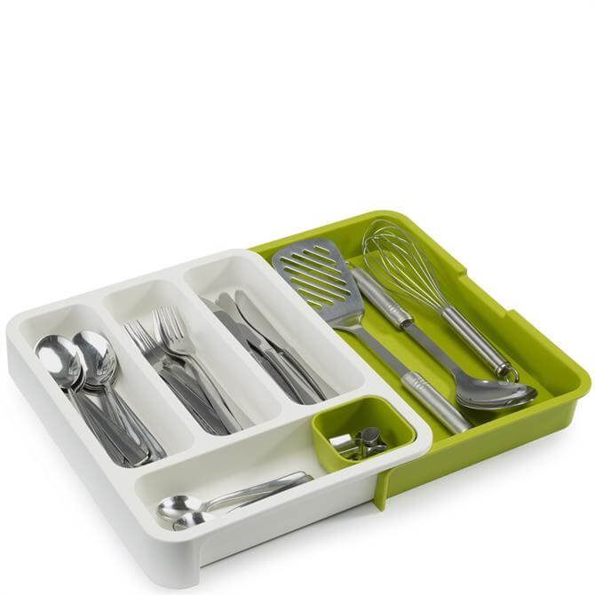 Joseph Joseph DrawerStore Green Expandable Cutlery Tray